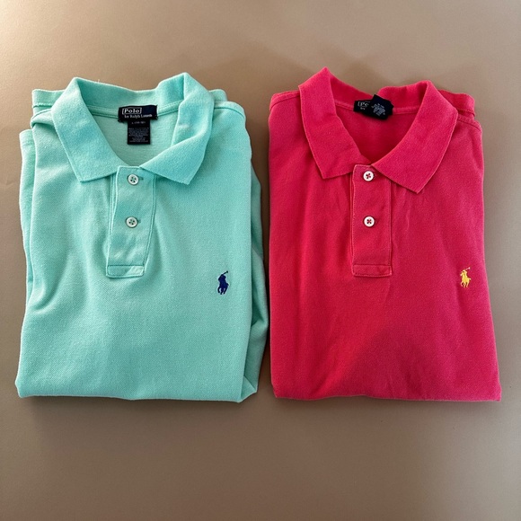 Set of boys short sleeve polo shirts - Picture 2 of 3